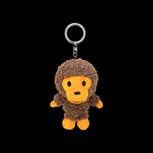 Baby Milo Store Milo Plush Keychain 'Brown'