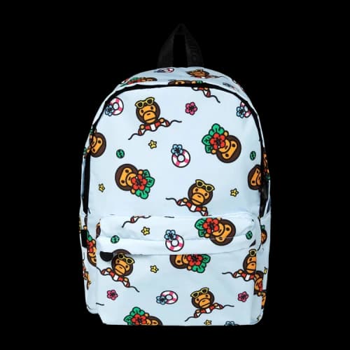 Baby Milo Store Milo Medium Backpack 'Blue/Light'