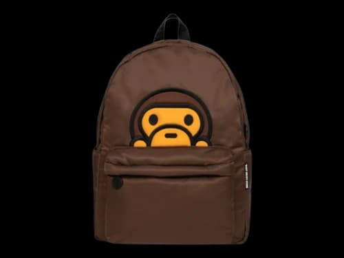 BAPE Baby Milo Medium Backpack Brown