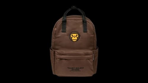 BAPE Baby Milo Store Medium Backpack Brown