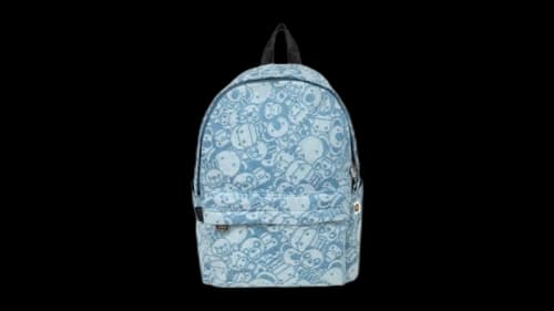 BAPE Baby Milo & Friends Medium Backpack Denim