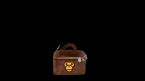 BAPE Baby Milo Chain Crossbody Bag Brown