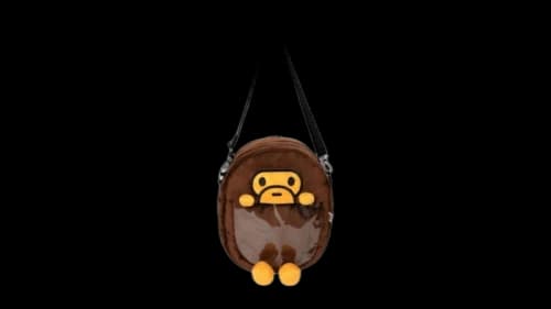 BAPE Baby Milo Crossbody Bag (SS26) Brown