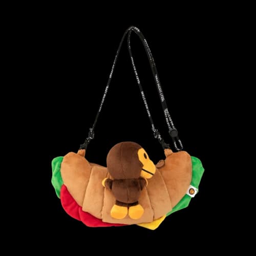Baby Milo Store Milo Plush Cross Bag 'Beige'
