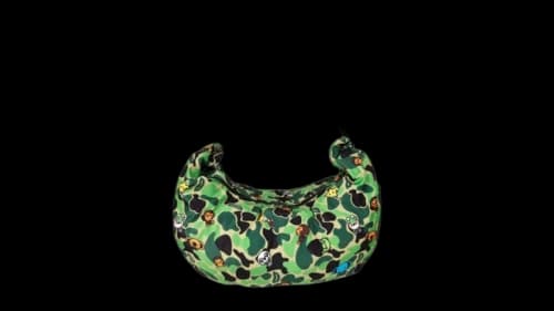 BAPE Baby Milo Camo Oversize Corssbody Bag Camo