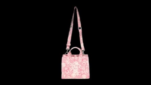 BAPE Baby Milo & Friends Small Tote Bag Pale Pink