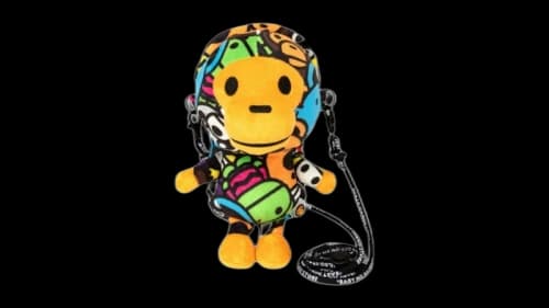 BAPE Baby Milo Mobile Bag Misted Yellow