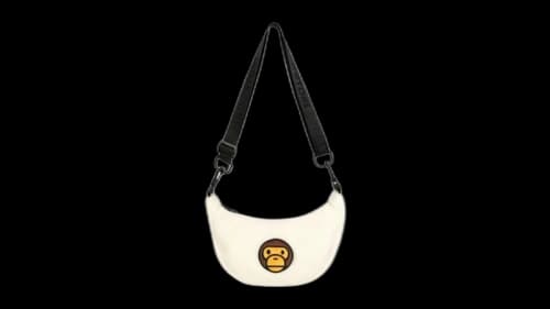 BAPE Baby Milo Small Crossbody Bag Cream