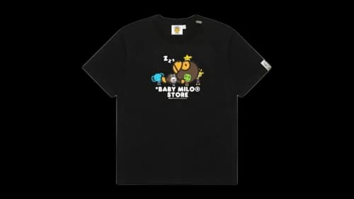 BAPE Women's Baby Milo Graphic Print III Tee (SS25) Black