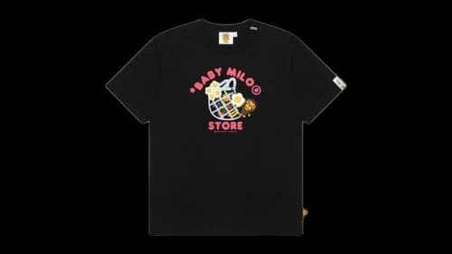 BAPE Baby Milo Fruit Graphic Tee Black