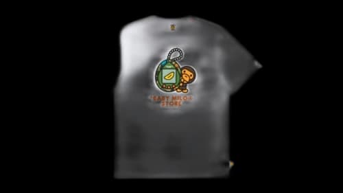 BAPE Baby Milo Tamagotchi Regular Tee White