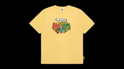 BAPE Baby Milo Regular Fit Tee Yellow