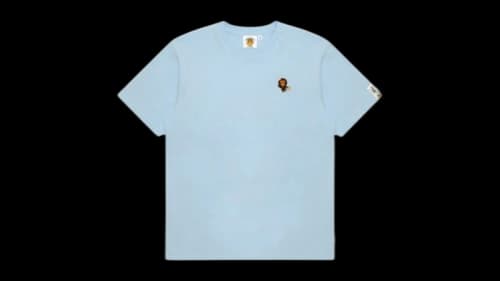 BAPE Baby Milo Graphic Regular Fit Tee Sky Blue