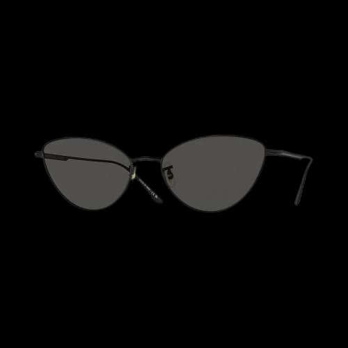 Khaite Metal Cateye Sunglasses 'Black'