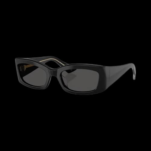 Khaite Rectangular Sunglasses 'Black'