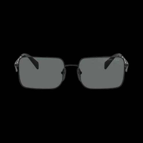 Prada Rectangular Sunglasses 'Black'