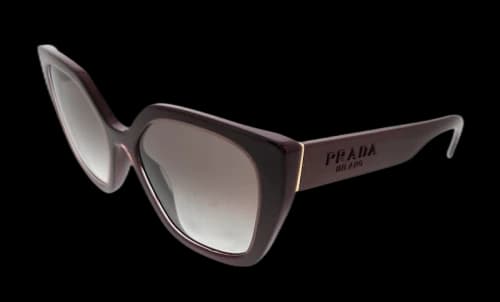 Prada Square Sunglasses Bordeaux/Red (0PR 24XS UAN0A7)