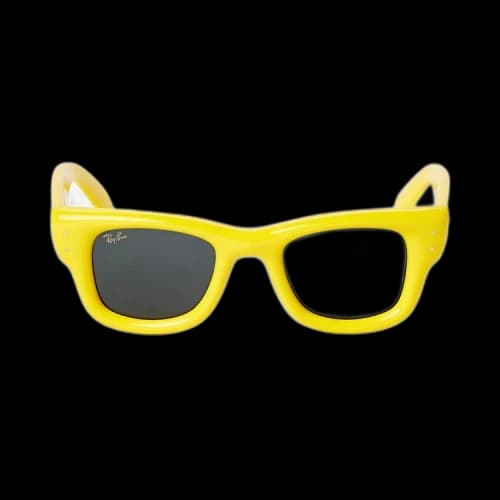 Ray-Ban x A$AP ROCKY Puffer Wayfarer Sunglasses 'Yellow'