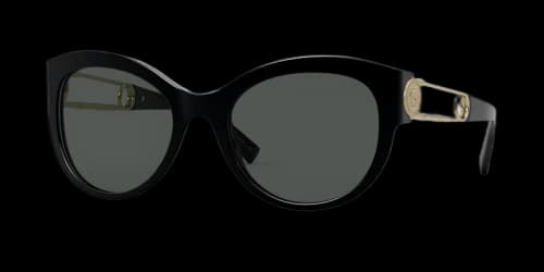 Versace Cat Eye Sunglasses Black (0VE4389)