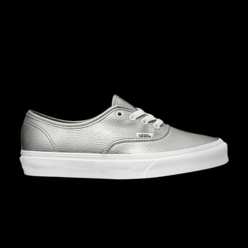 Vans Authentic (Glitter Leather) Silver