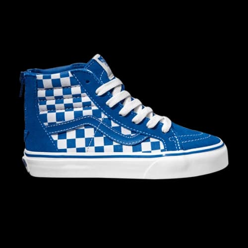Vans Sk8-Hi Kids Checkerboard Back Zip