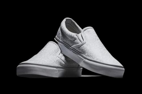 Vans Takashi Murakami Classic Slip-On LX 'Silver Flower'