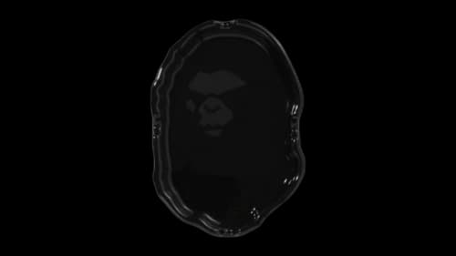 BAPE Bathing Ape Mad Face Ashtray Black