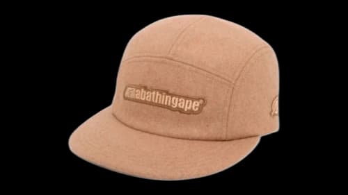 BAPE Jet Logo Cap Camel