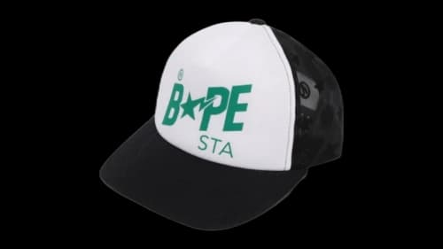 BAPE x Hidden BAPE Sta Mesh Cap Black