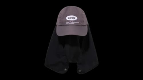 BAPE by Kazuki Kuraishi 5-Panel Sunshade Jet Cap Black