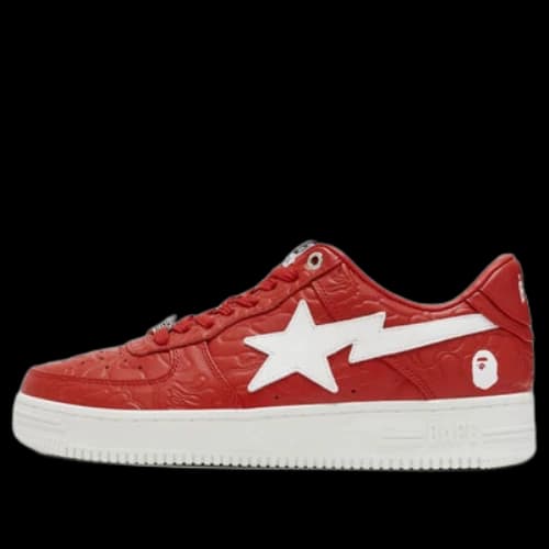 A Bathing Ape Bape Sta #3 'Red White'