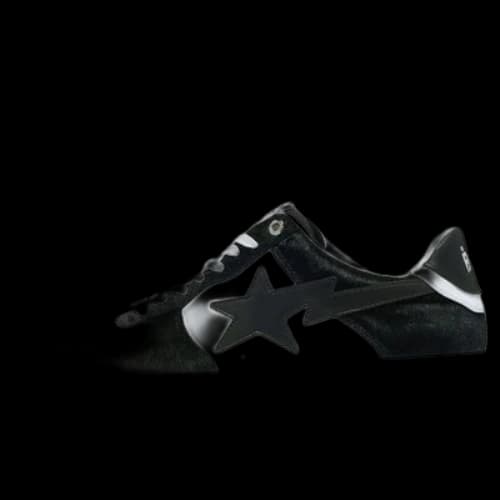 A Bathing Ape Bape Sta #1 'Black Fur' (Women's)