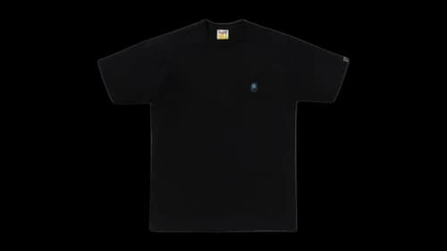 BAPE Ape Ghost One Point T-shirt Black