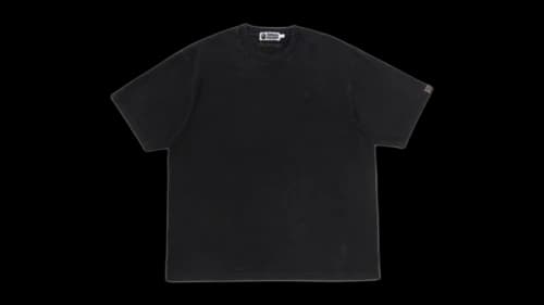 BAPE Garment Dye One Point Relaxed Fit T-shirt (SS26) Black