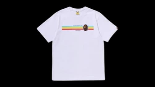BAPE Ape Head Rainbow T-shirt White