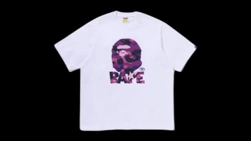 BAPE Color Camo Ape Head Relaxed Fit T-shirt White