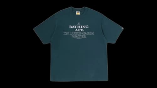 BAPE Ape Head A Bathing Ape Relaxed Fit Tee Deep Jungle