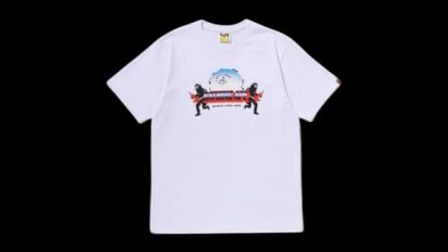BAPE Metal Ape Head T-shirt White