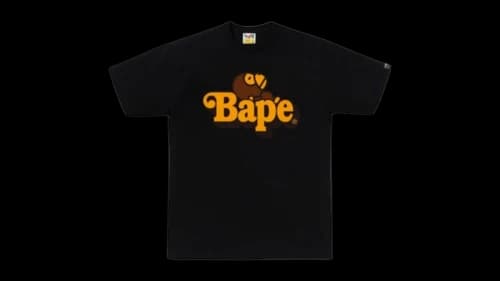 BAPE Baby Milo Sleep On Bape T-shirt Black