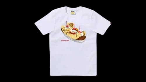 BAPE Banana Split Tee White