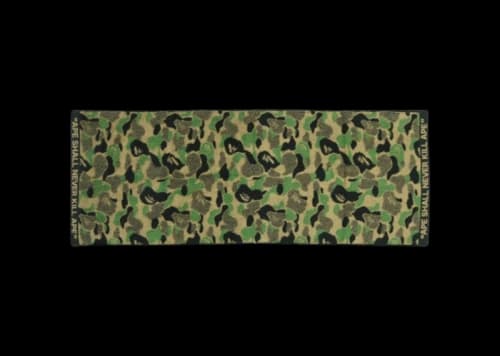 BAPE ABC Camo Compact Bath Towel Army Green