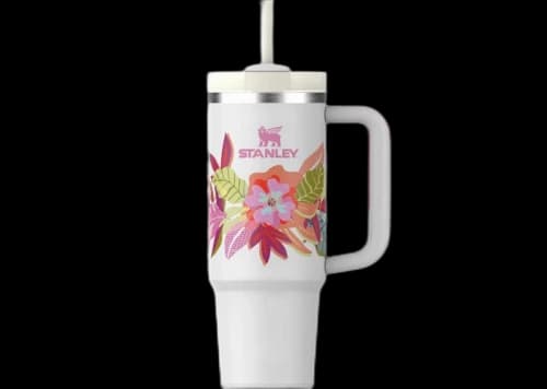 Stanley The Mother's Day Flowstate Quencher 30oz Tumbler Frost Tropic