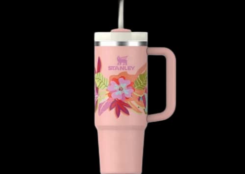 Stanley The Mother's Day Flowstate Quencher 30oz Tumbler Sorbet Tropic