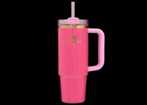 Stanley Flowstate Quencher 30oz Tumbler Pink Parade