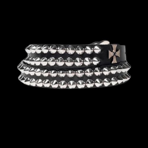 Enfants Riches Déprimés Cross Studded Belt 'Black'