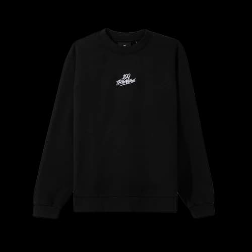 100 Thieves Enter Infinity Crewneck Black