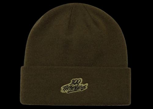 100 Thieves FW22 Beanie Moss