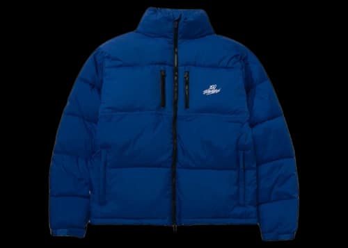 100 Thieves FW22 Puffer Jacket Royal