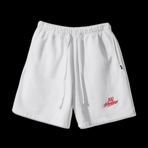 100 Thieves Infinite Fleece Short White