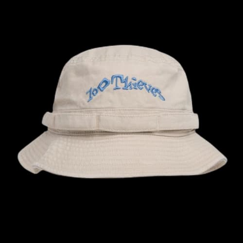 100 Thieves Overworld Bucket Hat Wheat
